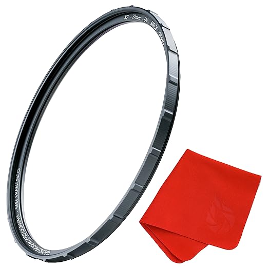 62mm X2 UV Filter for Camera Lenses by Breakthrough+Photography