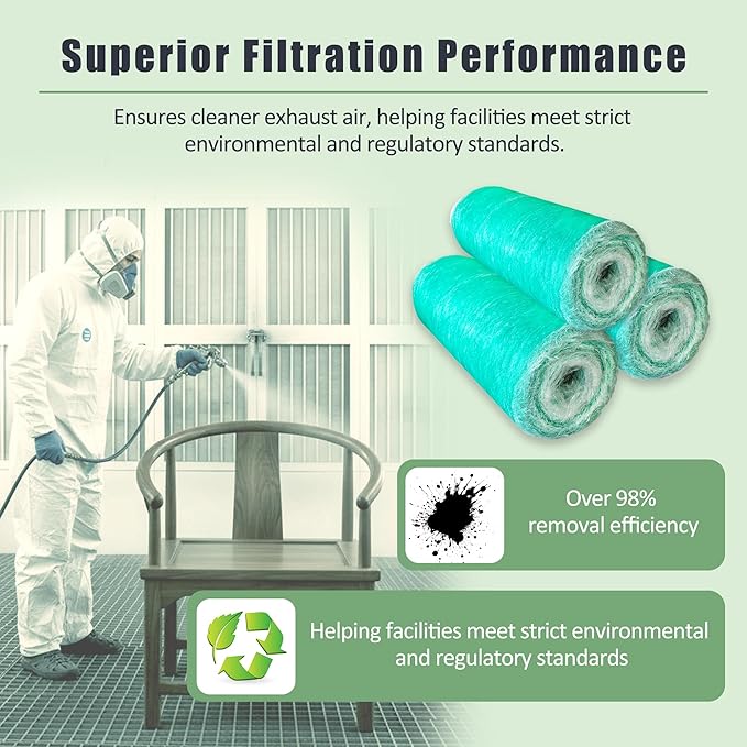 Fiberglass Paint Booth Filter Roll - Image 3
