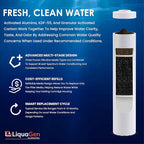 LiquaGen Activated Alumina + Carbon + KDF-55 Replacement Water Filter Cartridge - Image 6