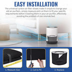 CFS - Pack of 2, Universal Cut to Fit Carbon Pre-Filter Pad Roll - Image 5