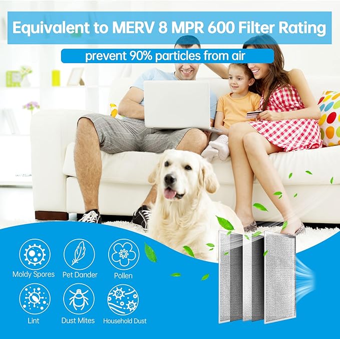 UBeesize 24x24x1 Reusable Electrostatic Air Filter HVAC AC Furnace Filter - Image 6