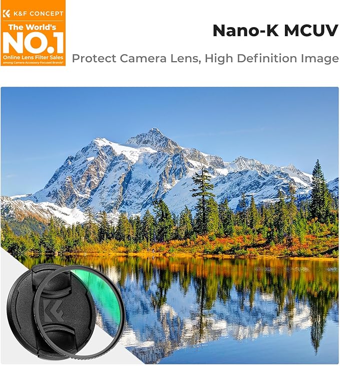 K&F CONCEPT 49mm MC UV Lens Protection Filter - Image 2
