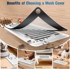 Magnetic Vent Covers with Vent Screen 7x13 Inch, Ceiling Air Vents to Block Dust - Image 4