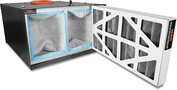 WEN 3410 3-Speed Remote-Controlled Air Filtration System, Basic w/ RF Remote - Image 4