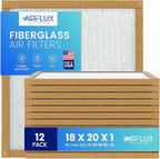 Fiberglass Air Filter -18x20x1Air Filter 12 Pack by Unknown