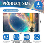 4 Pcs Fluorescent Light Covers - Image 2