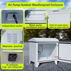 Pond, Water Garden Weatherproof Outdoor Cabinet Enclosure - Image 4