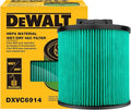 DEWALT Shop Vac Filters, DXVC6914 HEPA Cartridge Filter, Vacuum Filter by DEWALT
