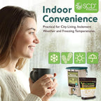 All Seasons Indoor Composter Starter Kit – 5 Gallon Tan Compost Bin - Image 3