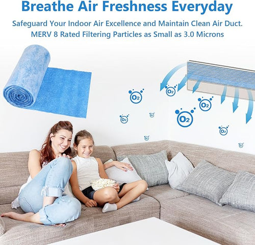 12x90 Inch Cut to Fit Air Filter Roll - Image 2