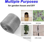 Wire Mesh Hole Fill Fabric 5 in X 103Ft, Weep Holes Filler and Covers, Upgraded - Image 5