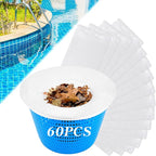 60 Pack Pool Skimmer Socks, Pool Filter Socks by Fododo