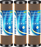 ICEPURE 1 Micron 2.5" x 10" Whole House Water Filter Coconut Shell Activated by ICEPURE