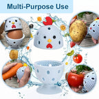 Egg Washer for Fresh Eggs, Egg Scrubber for Fresh Eggs, 2 Reusable Silicone - Image 6