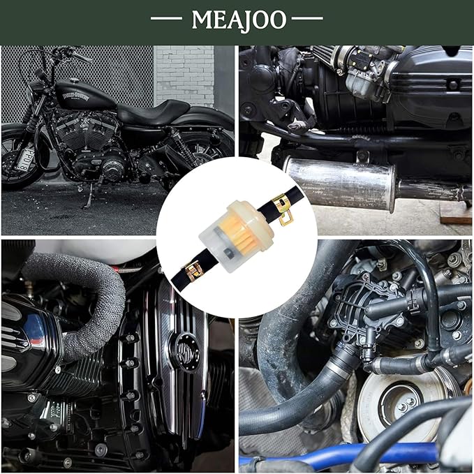 15PCS 1/4" 6mm-7mm Gas Inline Fuel Filter, - Image 8