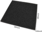 Aquarium Filter Bio Sponge Pad, Foam Sponges Filter Media, Cut fit it Filter - Image 2