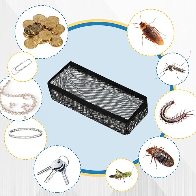 Zonon 12 Pcs 6 x 12 Inch Floor Register Cover Trap Vent Screen - Image 4