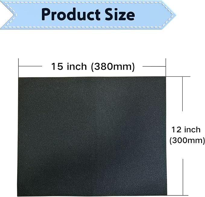 Air Filter Foam Material 15" x 12" x 1" - Image 3