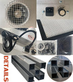 INTSUPERMAI Vertical Laminar Flow Hood Air Flow Clean Bench Workstation - Image 8