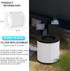 2-Pack B-D02L M05 Replacement Filter, Compatible - Image 4