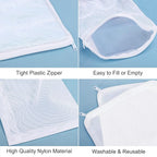 Segarty Filter Media Bags, Fish Tank White Net Bags - Image 4