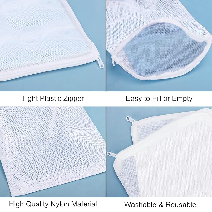 Segarty Filter Media Bags, Fish Tank White Net Bags - Image 4