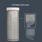 BUPUROTT Water Pump Strainer Inlet Filter - Image 4