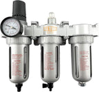 1/4" NPT MID FLOW Filter Regulator Coalescing Desiccant Dryer System by AllToolDepot