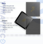 120mm Fan Filter PC Dust Filter Computer Fan Grills Dust Mesh Magnetic Frame PC - Image 2