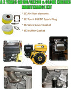 YAMAKATO AFZE18 GX160 GX200 Air Filter - Image 2