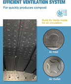 EJWOX Insulated Compost Bin - Image 3