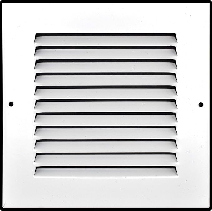 Fits 6x6 Duct Opening | Steel Return Air Grille by Handua | Vent Cover Grill - Image 3