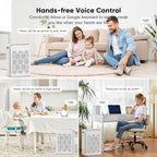 DAYETTE Air Purifiers for Home Large Room Up to 2400 Ft² - Image 8