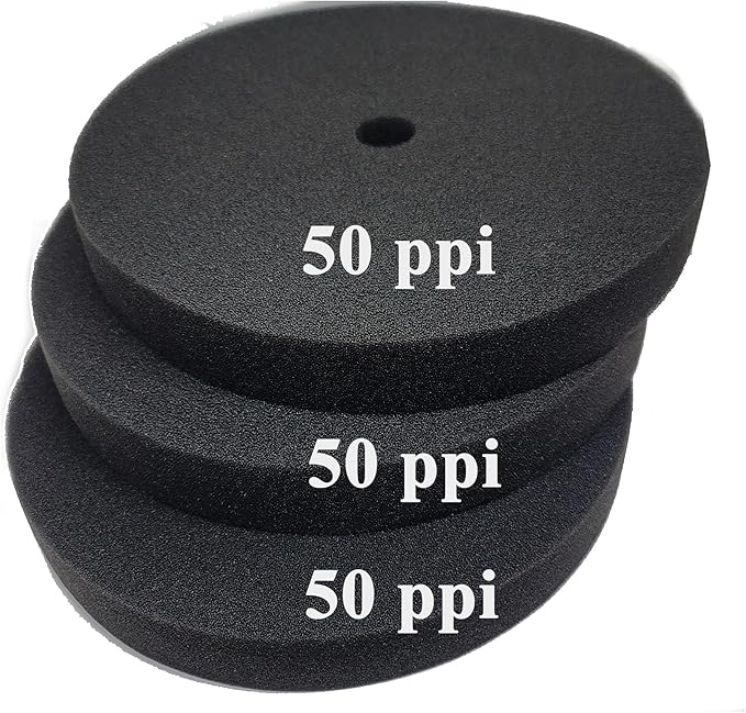 Aquarium Pond 5 Gallon Bucket DIY Bio Sponge Filter Media Pad Rounded 11x11 - Image 3