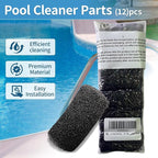 12 Packs Aquarium Fish Tank Filter Sponge, - Image 3