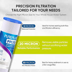 PUREPLUS 20 Micron 10"x2.5" Whole House Pleated Sediment Filter - Image 6