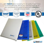 RAYAIR SUPPLY 16x25 Replacement Filter Pads Compatible - Image 3