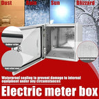 Electrical Box 20 x 12 x 10 Inch Indoor Outdoor Electrical Enclosure Box Steel - Image 4