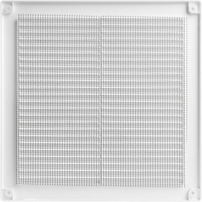 Vent Systems 10'' x 10'' Inch White Soffit Vent Cover - Image 6