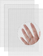 3Pack 5Mesh 10'' x 14'' Wire Mesh Screen, 304 Stainless Steel Anti-Rusted Mesh by TOYPOPOR