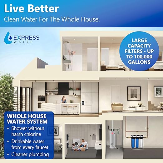 Express Water Whole House Water Filter System | ULTIMATE PROTECTION | 3 Stage - Image 5