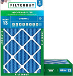 Filterbuy 12x24x4 Air Filter MERV 13 Optimal Smoke & Allergy Defense, by Filterbuy