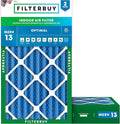 Filterbuy 20x30x4 Air Filter MERV 13 Optimal Smoke & Allergy Defense, by Filterbuy