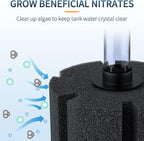 Pawfly Aquarium Large Bio Sponge Filter Quiet Betta Fry Shrimp and Small Fish - Image 2