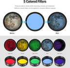 Astromania 1.25-Inch Telescope Eyepiece Filter Set, Variable Grey Polarizing - Image 4