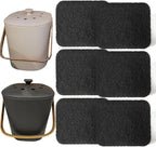 Compost Bin Odor Filters Replacement Oval Activated Carbon Filters by PurifyLogix