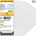 GCGOODS 15 Pcs 4" x 12" Air Filters by GCGOODS