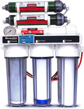 LiquaGen - 6 Stage Reverse Osmosis + Deionization Water Filtration System- 100 by LiquaGen