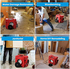 CADPXS Shield-550 Negative Machine Airbourne Cleaner HEPA Scrubber Water Damage - Image 10