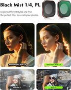 4-Pack Hybrid ND/CPL Filter Set - Image 4